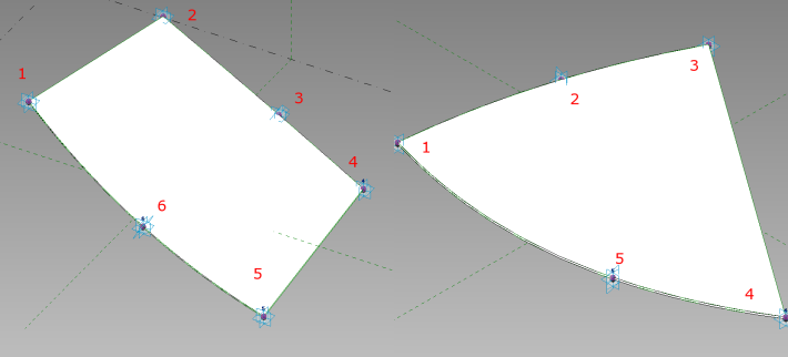 Adaptive Components for Vault Surfaces. For this particular exercise, I need to use 5 & 6 pointed surfaces.